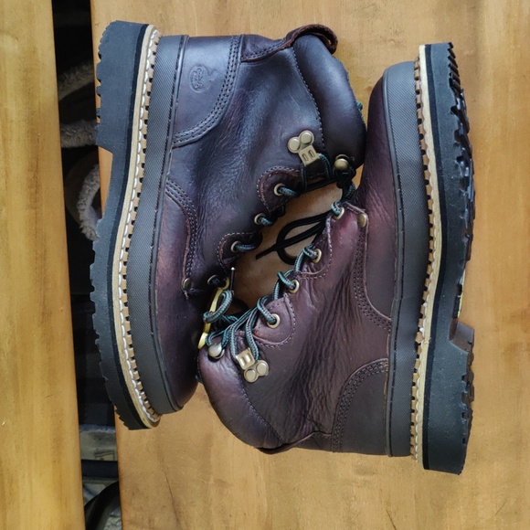 Nwt Georgia Boots Giant Brown Steel Toe Size 8.5 - Picture 7 of 13